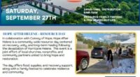 Local organizations coming together to provide Hope After Helene