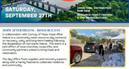 Local organizations coming together to provide Hope After Helene