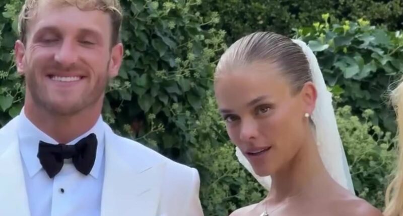 Logan Paul and Nina Agdal get married in Lake Como