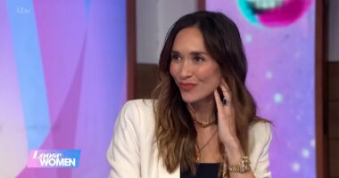 Loose Women's Myleene Klass and Frankie Bridge 'feud' caught on TV