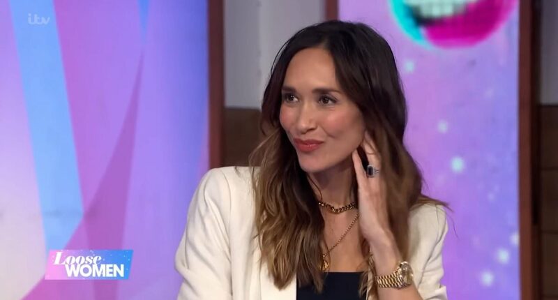 Loose Women's Myleene Klass and Frankie Bridge 'feud' caught on TV