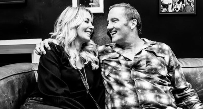 Los Angeles Lakers owner Jeanie Buss and Jay Mohr tie the knot
