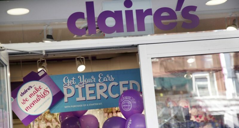 Mall-based retailer Claire's files for bankruptcy again