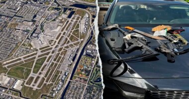 Man arrested with fully loaded AR-15 and knives outside Palm Beach airport frequented by Trump