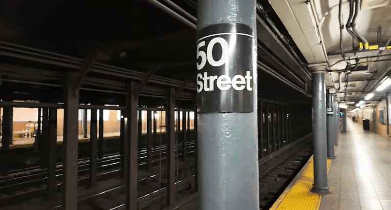 Man pushed onto train tracks at Midtown subway station in New York City, police say