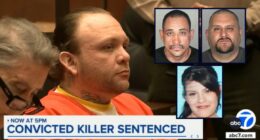 Man sentenced to 150 years in prison for trio of murders