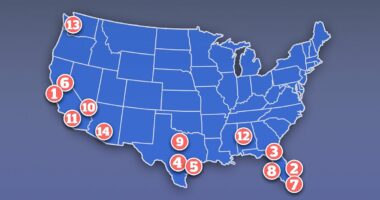 Map shows where home prices are tumbling fastest