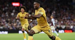 Marc Guehi scores on what might be his last appearance for Crystal Palace as Eagles thrash Aston Villa 3-0 at Villa Park