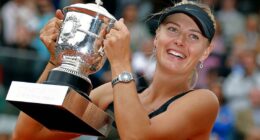 Maria Sharapova honored at International Tennis Hall of Fame