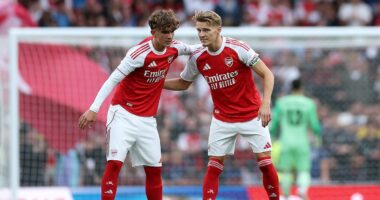 Martin Odegaard urges patience with 15-year-old teenage sensation Max Dowman as the Arsenal skipper makes pledge to fans with Gunners chasing elusive title
