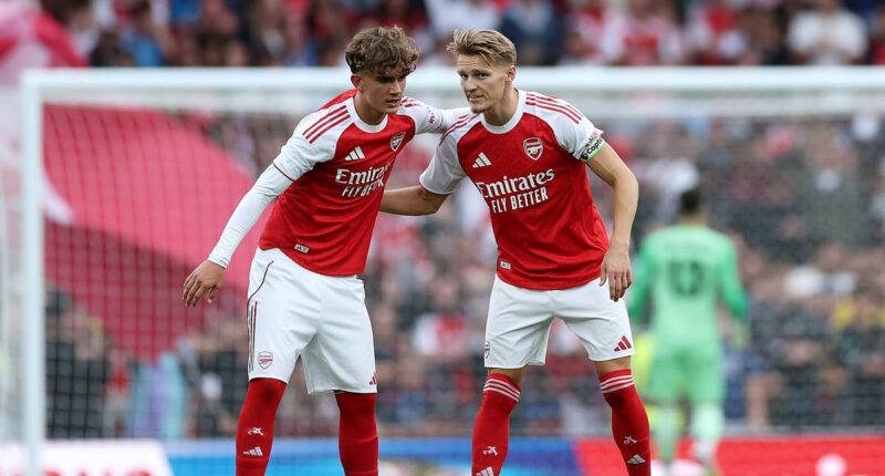 Martin Odegaard urges patience with 15-year-old teenage sensation Max Dowman as the Arsenal skipper makes pledge to fans with Gunners chasing elusive title