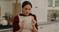 Meghan Markle shows off £236,000 of jewellery in new Netflix show as she prepares biscuits wearing Diana's watch, her £120k engagement ring and other lavish accessories