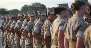 Military sees 'Trump Bump' as number of female recruits surges