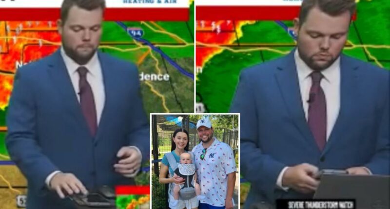 Minnesota KTTC Meteorologist Nick Jansen blasted for texting wife during severe weather report