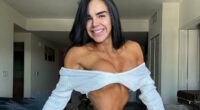 Model shrinks waist to 20 INCHES by wearing corset for 23 hours a day