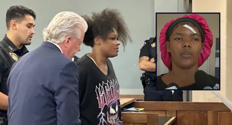 Mom allegedly assaults teen girl with metal water bottle