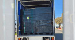 In a separate investigation, investigators intercepted a truck in Laverton North yesterday, which contained over 4 million cigarettes worth an estimated $5 million.