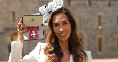 Myleene Klass reveals someone took a racist shot at her during her MBE