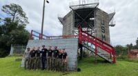 NASCAR drivers trade keys for the real Marine experience