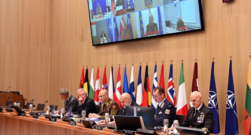 NATO defense chiefs stress commitment to Ukraine, discuss security guarantees during virtual summit