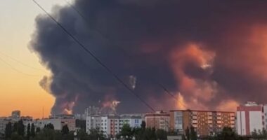 NATO jets scrambled as Russia pounds Ukraine with hundreds of drones