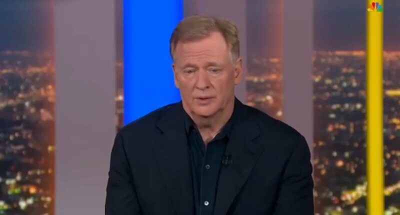 NFL commissioner left choked up in first interview after NYC shooting