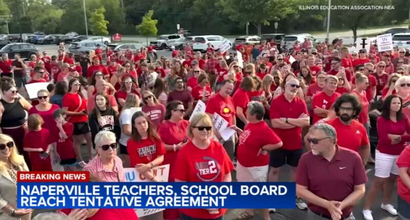 Naperville 203 Board of Education, Naperville Unit Education Association reach tentative agreement on new contract