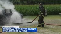 Naperville firefighter Danny Puknaitis helps invent new tool to battle electric vehicle fires