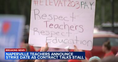 Naperville teachers announce strike date as contract negotiations with Naperville School District 203 stall