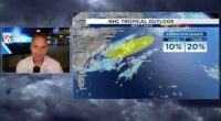 National Hurricane Center highlights new area for possible tropical development