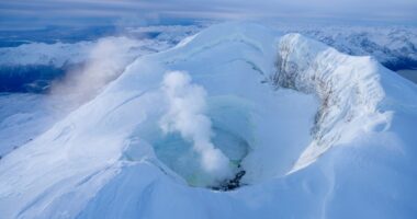 Near-term chances of an eruption at Alaska's Mount Spurr volcano now considered 'extremely low'