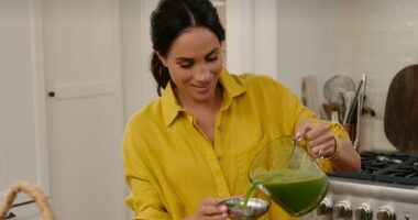 Netflix viewers baffled by Meghan Markle's comment about 'favourite' green juice she has instead of coffee