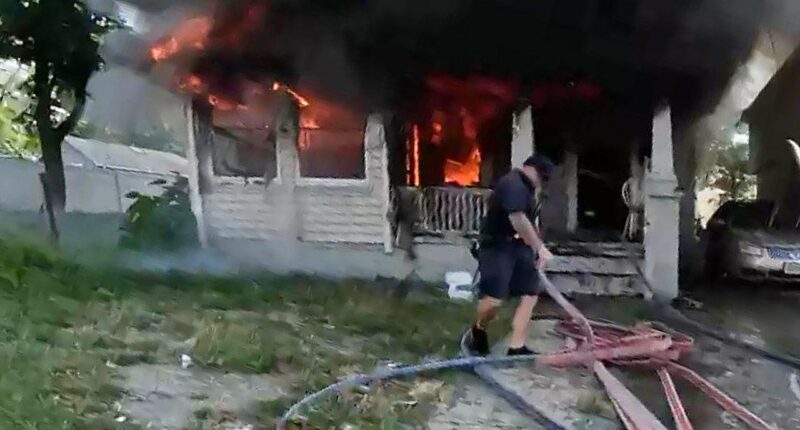 New Jersey child jumps from second floor of burning home into officer's arms