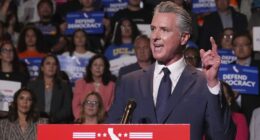 Newsom teases MAGA-like campaign merchandise
