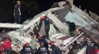 One dead and dozens hurt after earthquake in Turkey saw buildings fall