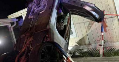 PHOTOS: Driver crashes onto New Port Richey home; family says it's the third time in 16 years