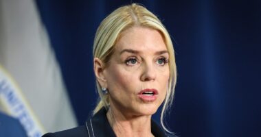 Pam Bondi fires DOJ staffer for alleged obscene gesture toward National Guard members