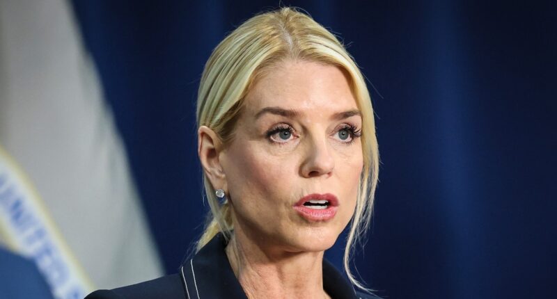 Pam Bondi fires DOJ staffer for alleged obscene gesture toward National Guard members