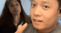 Passenger films furious flight attendant in plane toilet row – but viewers rage he should be on ‘no fly list’