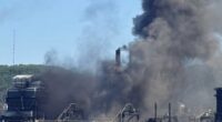Pennsylvania steel plant EXPLODES leaving multiple people trapped