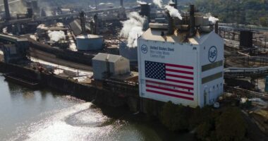 People left trapped under rubble after explosion at Pennsylvania steel mill
