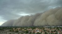 Phoenix is blanketed in thick wall of dust as major Monsoon hits