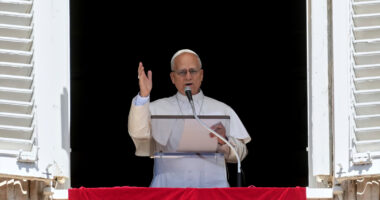 Pope Leo XIV demands end to the 'pandemic of arms' as he prays for victims of Minnesota school shooting