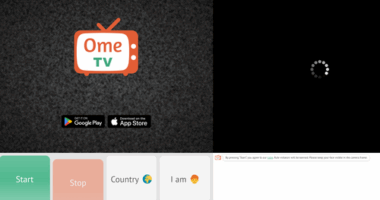 The OmeTV app has been issued a formal warning by eSafety.