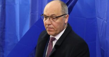 Ukrainian lawmaker Andriy Parubiy, pictured here in March 2019