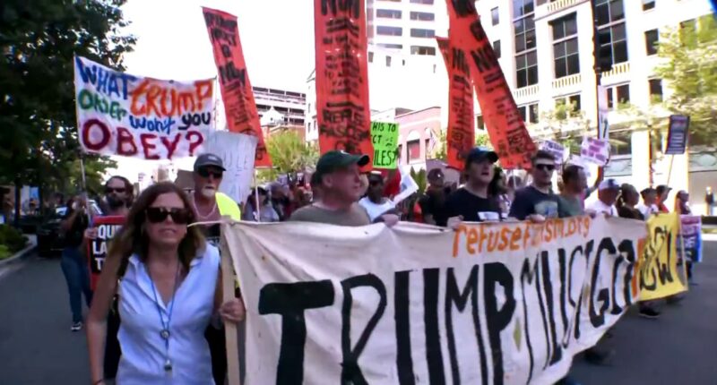 Protests continue in D.C. as Trump admin. agrees to keep police chief after lawsuit