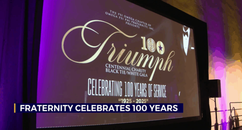 Psi Omega Chapter of Omega Psi Phi Fraternity, Inc. celebrates 100 years of service