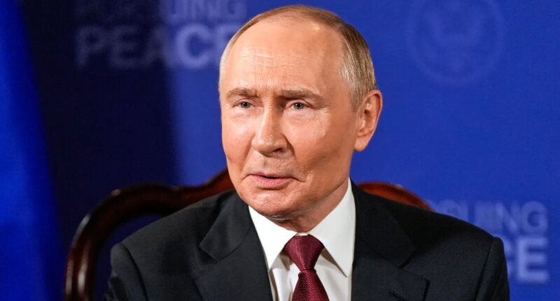 Putin appears to be visibly annoyed as reporters barrage him and Trump with questions