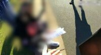 Bodycam footage provided by Queensland Police after a man was charged with domestic violence offences in June, 2025.