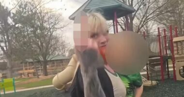Racist woman charged after hurling n-word at boy who stole applesauce